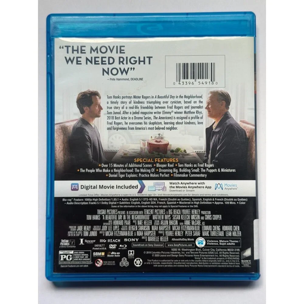 A Beautiful Day in the Neighborhood (2019) Blu-ray